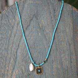 Hippie chic necklace 1003296