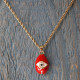 Egg pendant necklace 1003304