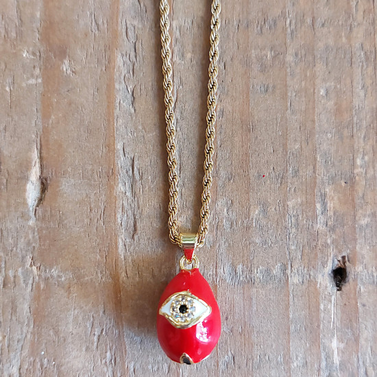 Egg pendant necklace 1003304