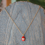 Egg pendant necklace 1003304