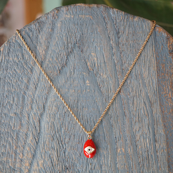 Egg pendant necklace 1003304