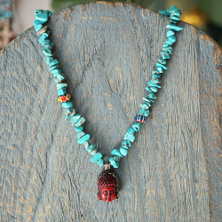 Buddha pendant necklace 1003307