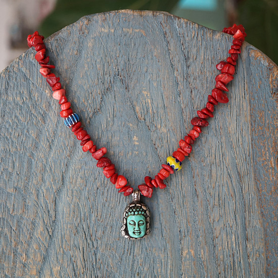 Buddha pendant necklace 1003308