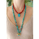 Kavach style amulet necklace 1003313