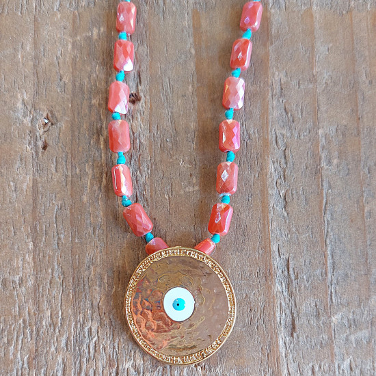 Evil eye necklace 1003314