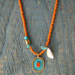 Hippie chic necklace 1003321