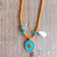 Hippie chic necklace 1003321