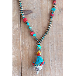 Boho luxe shell pendant 1003333