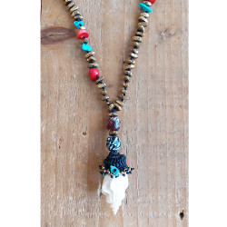 Boho luxe shell pendant 1003339