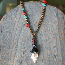 Boho luxe shell pendant 1003339