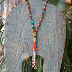 Boho luxe shell pendant 1003340