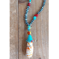 Boho luxe shell pendant 1003341