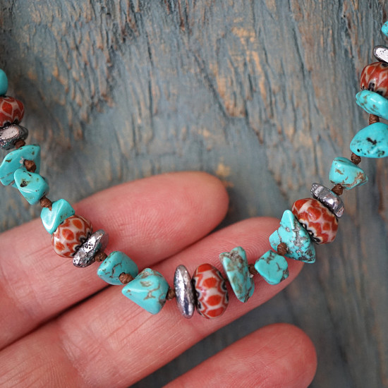Boho chic necklace 1003346