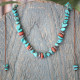 Boho chic necklace 1003346