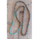 Gold hematite necklace 1003348