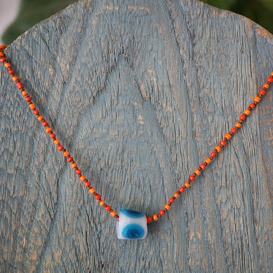 Evil eye necklace 1003349