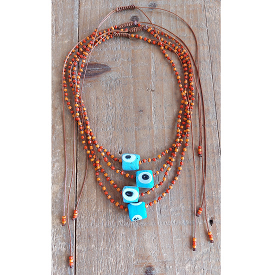 Evil eye necklace 1003350