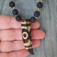 Agate pendant necklace 1003352