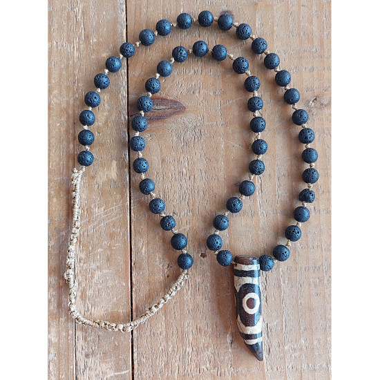 Agate pendant necklace 1003352