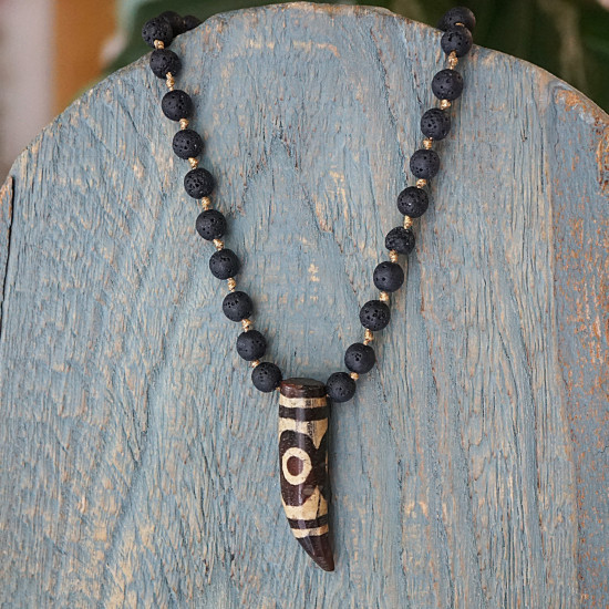 Agate pendant necklace 1003352