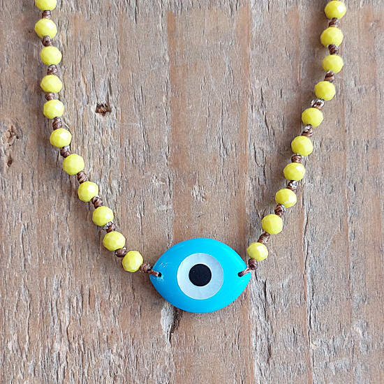 Evil eye necklace 1003354