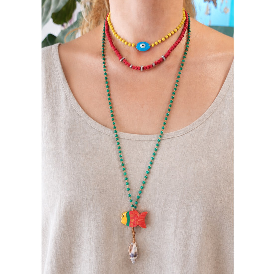 Evil eye necklace 1003354