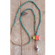Fish and shell necklace 1003355
