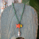 Fish and shell necklace 1003355