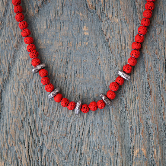 Boho chic κολιέ 1003357