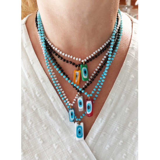 Evil eye necklace 1003358
