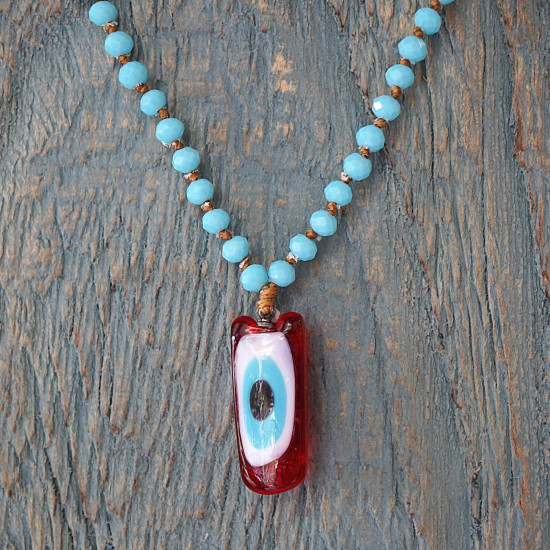 Evil eye necklace 1003361