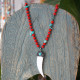 Feather necklace 1003364