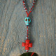 Skull and cross necklace 1003367