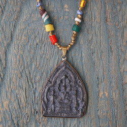 Thai amulet pendant necklace 1003376