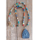Thai amulet pendant necklace 1003376