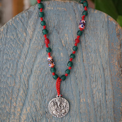 Nepalese Ganesh pendant necklace 1003377