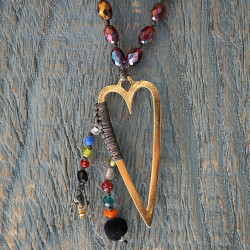 Heart pendant necklace 1003380