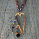 Heart pendant necklace 1003380