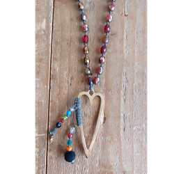 Heart pendant necklace 1003380