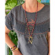 Heart pendant necklace 1003380