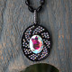 Antique style pendant necklace 1003384