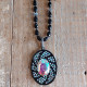 Antique style pendant necklace 1003384