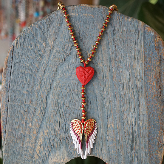 Angel's wings necklace 1003387