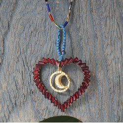 Heart pendant necklace 1003393