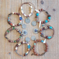 Old coin bracelets